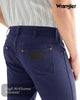 Wrangler Greensboro Dark Navy Twill Pants | 112378954 - Hugh McElvanna Menswear