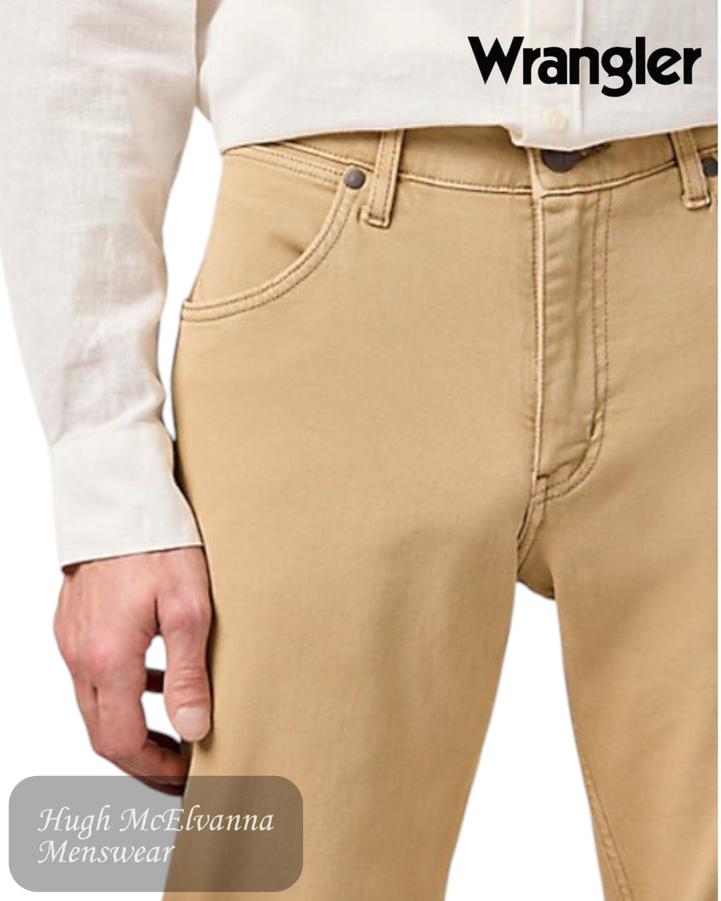 Wrangler GREENSBORO Rustic Russett Jeans - Hugh McElvanna Menswear