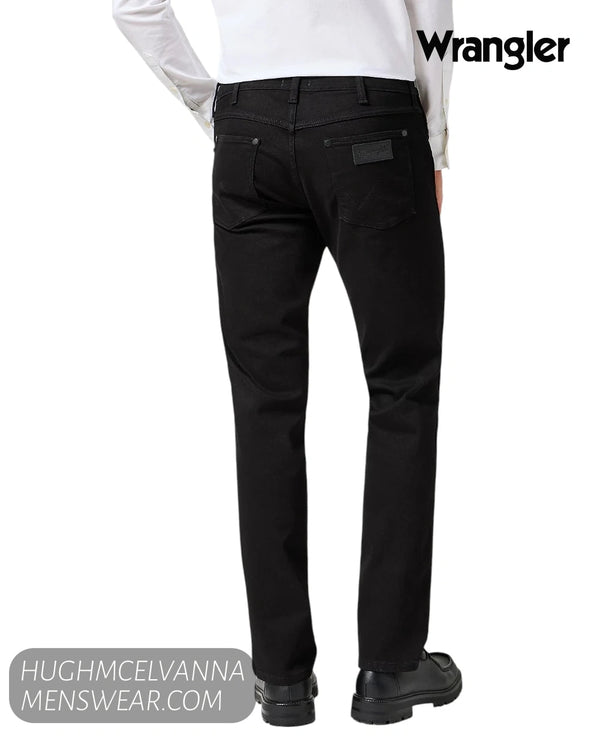 Wrangler Greensboro Stretch Jeans Deep Ink 112357393 - Hugh McElvanna Menswear - Jeans