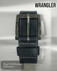 Wrangler Black Leather Belt - W0081US - Hugh McElvanna Menswear