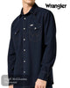 Wrangler MIDNIGHT Denim Shirt - 112357193 - Hugh McElvanna Menswear