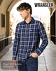 Wrangler Red Check Shirt – 112357221 - Hugh McElvanna Menswear
