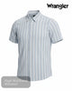 Wrangler Regular Fit Short Sleeve Striped Shirt | 112378054 - Hugh McElvanna Menswear