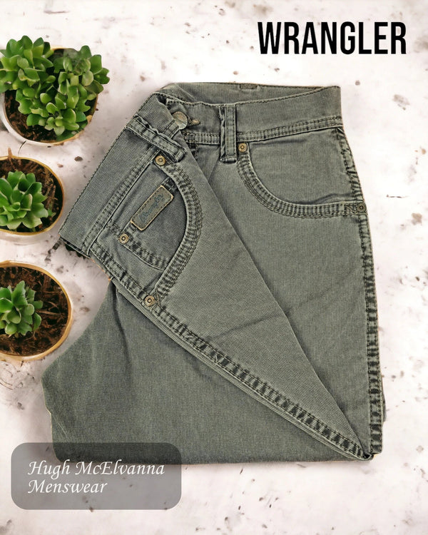 Wrangler TEXAS Brown Needle Cord Jean - W121DX135 - Hugh McElvanna Menswear