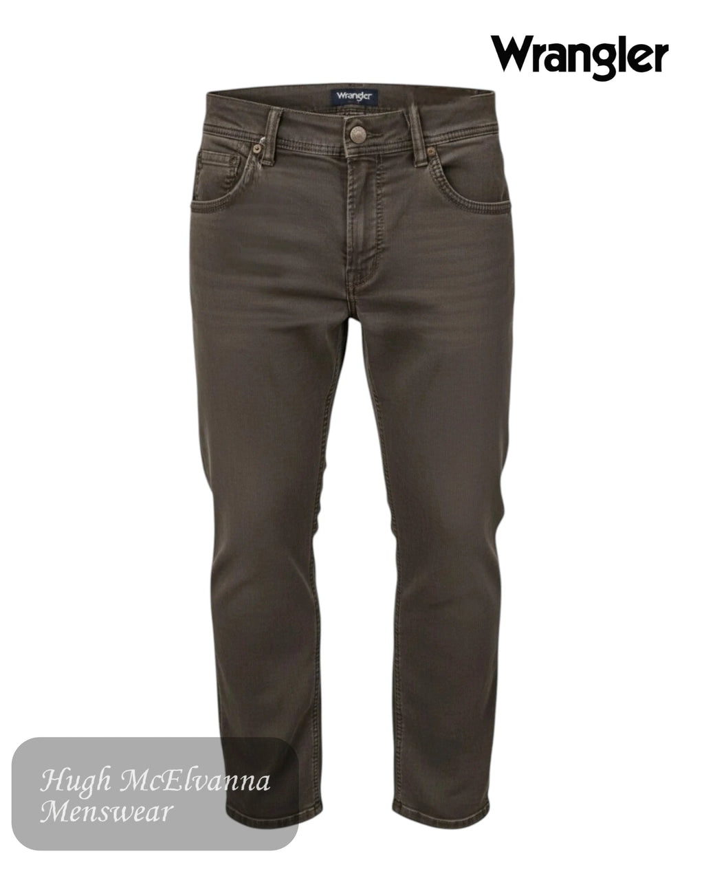 Wrangler TEXAS Brown Needle Cord Jean | W121DX135 - Hugh McElvanna Menswear
