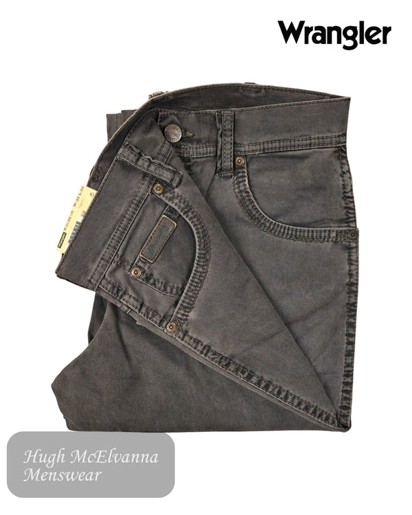 Wrangler TEXAS Brown Needle Cord Jean | W121DX135 - Hugh McElvanna Menswear