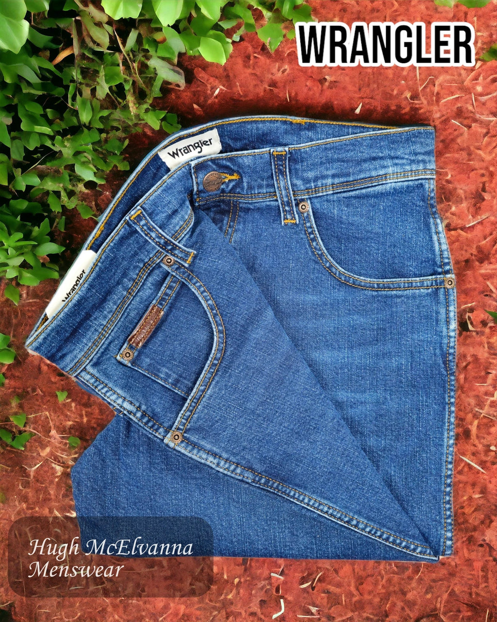 Wrangler TEXAS SLIM Jeans - GAME ON - Hugh McElvanna Menswear