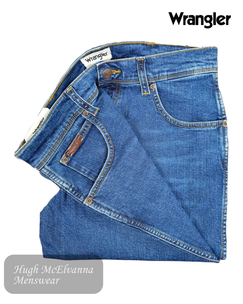 Wrangler Texas Slim Jeans | Game On W12ST112E - Hugh McElvanna Menswear
