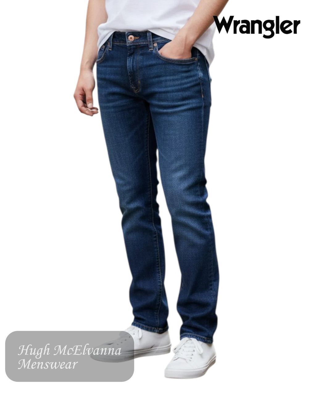 Wrangler TEXAS SLIM Straight Shot Jeans | W12SU5229 - Hugh McElvanna Menswear