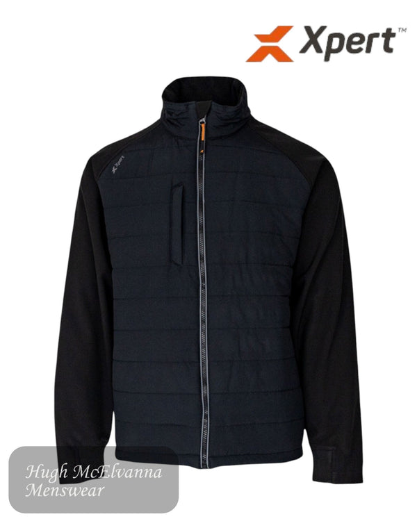 Xpert PRO Rip - Stop Hybrid Jacket Black - XPP6500 - Hugh McElvanna Menswear
