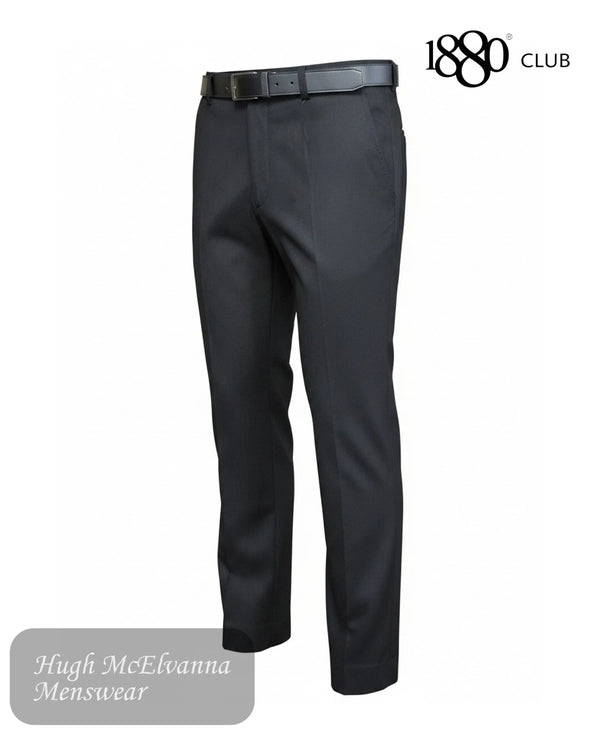 Youth’s 1880 Club 72300/00 Black Trouser - Hugh McElvanna Menswear