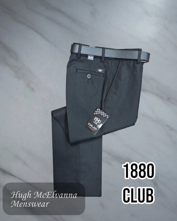 Youths 1880 Club Black Trouser - 72300/00 - Hugh McElvanna Menswear